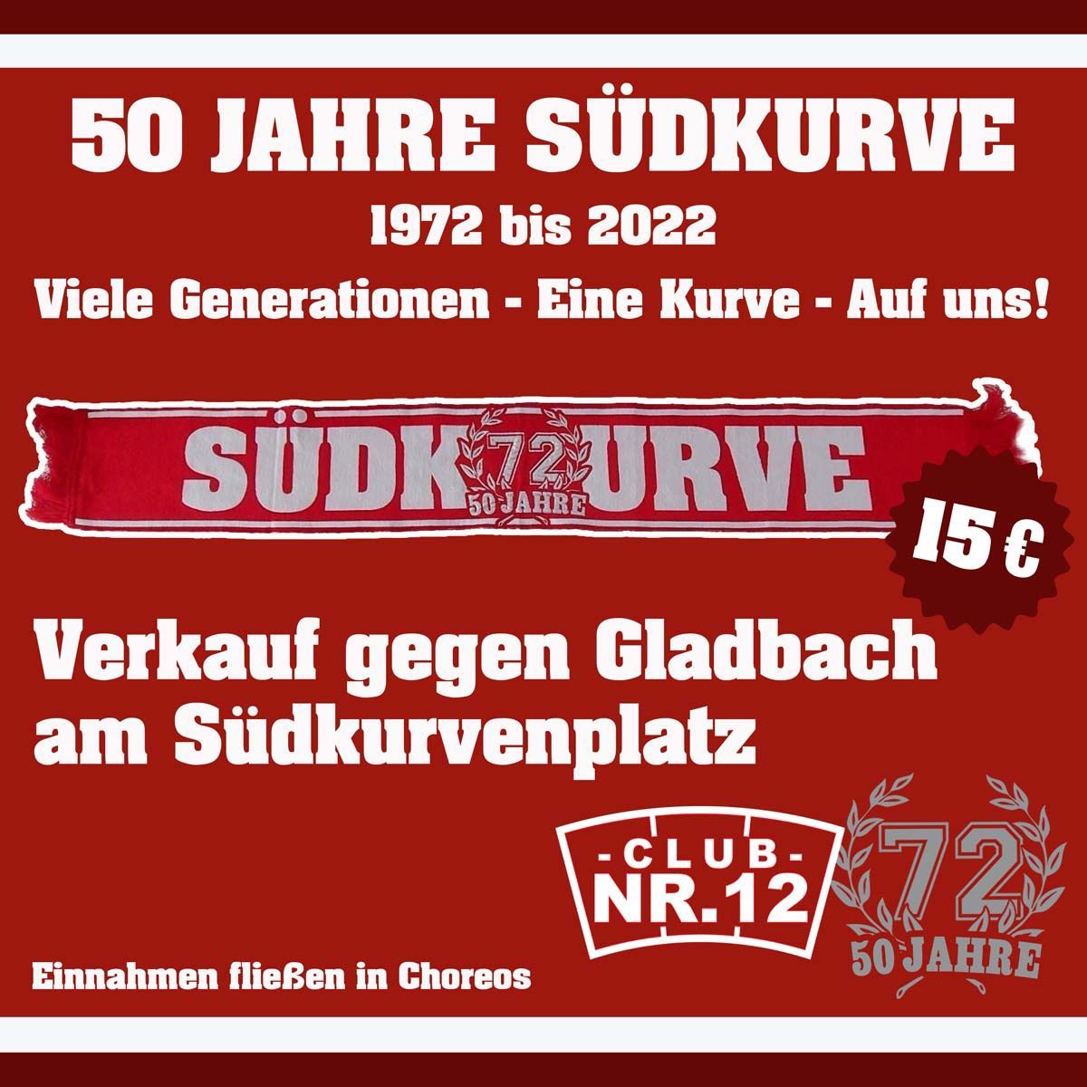 50 JAHRE SÜDKURVE MÜNCHEN 1972 bis 2022 Südkurve München