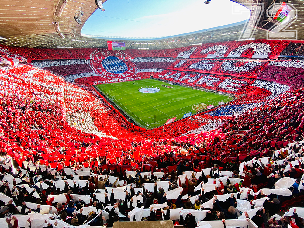 Choreo 120 Jahre FC Bayern